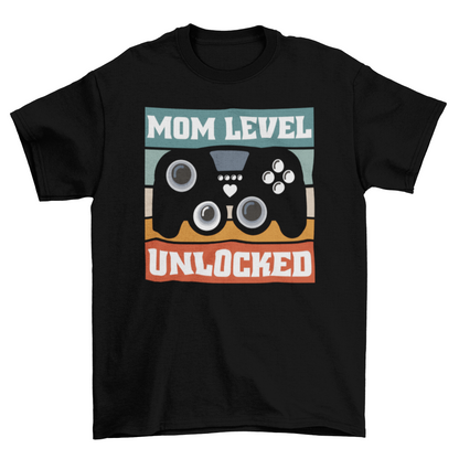 Joystick Level Unlocked T-shirt | Binge T-shirt Shop