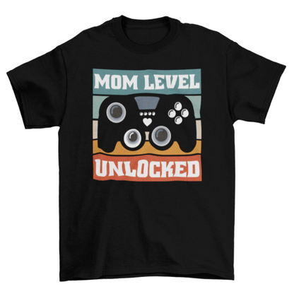 Joystick Level Unlocked T-shirt | Binge T-shirt Shop