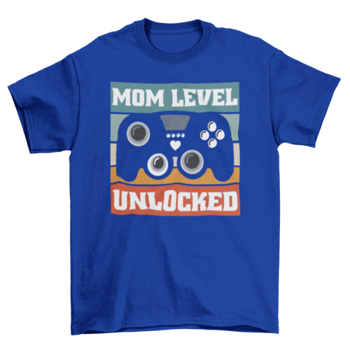 Joystick Level Unlocked T-shirt | Binge T-shirt Shop