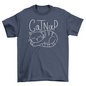 Cat Taking a Nap T-shirt | Binge T-shirt Shop
