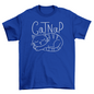 Cat Taking a Nap T-shirt | Binge T-shirt Shop