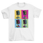 Pop Art Microphones Music T-shirt | Binge T-shirt Shop