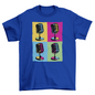 Pop Art Microphones Music T-shirt | Binge T-shirt Shop