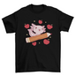 Baby axolotl on pencil t-shirt