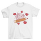 Baby axolotl on pencil t-shirt