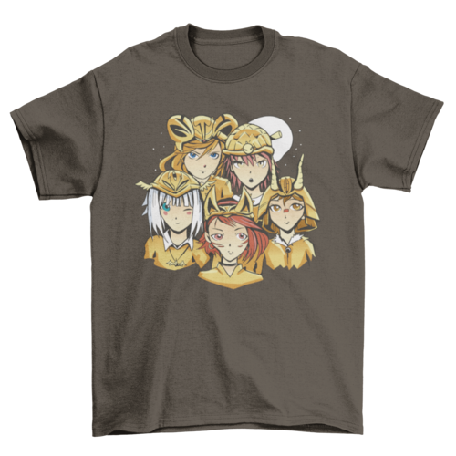 Anime Animal People T-shirt Design | Binge T-shirt Shop