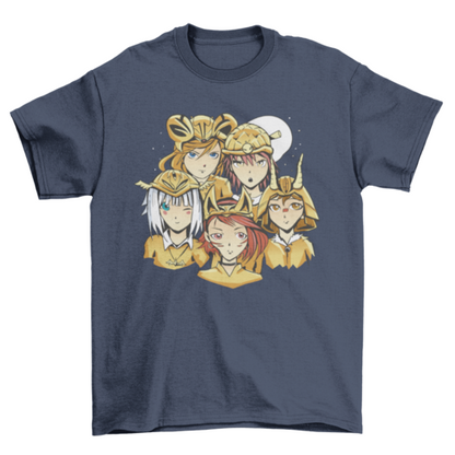 Anime Animal People T-shirt Design | Binge T-shirt Shop