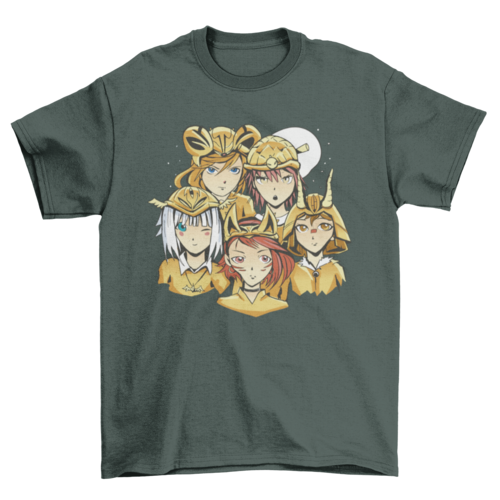 Anime Animal People T-shirt Design | Binge T-shirt Shop