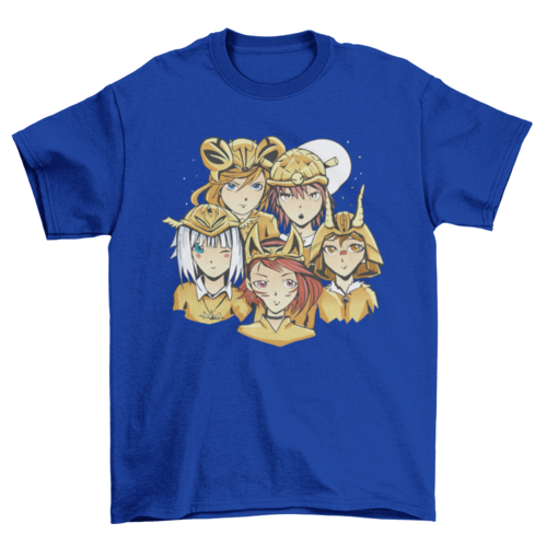 Anime Animal People T-shirt Design | Binge T-shirt Shop