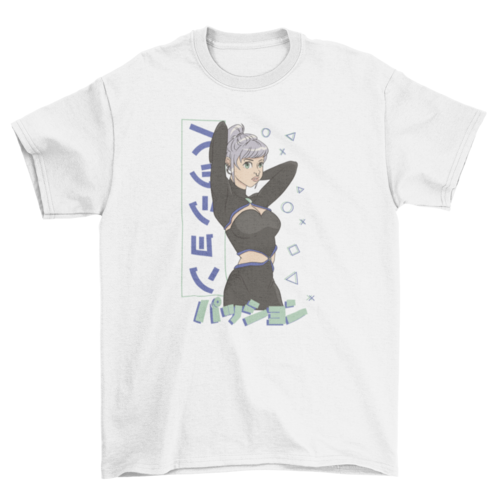 Gaming Anime Girl T-shirt | Binge T-shirt Shop
