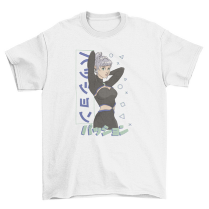 Gaming Anime Girl T-shirt | Binge T-shirt Shop