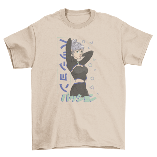 Gaming Anime Girl T-shirt | Binge T-shirt Shop