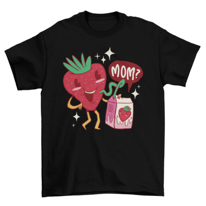Strawberry Mom T-shirt | Binge T-shirt Shop