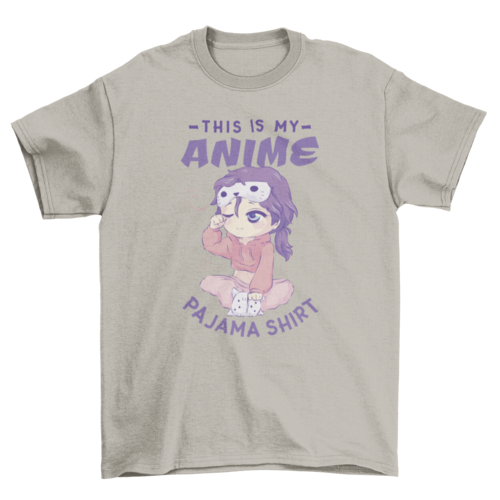 My Anime Pajama T-shirt | Binge T-shirt Shop