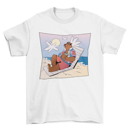 Summer Bear T-shirt | Binge T-shirt Shop