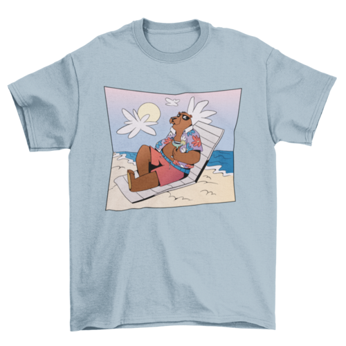 Summer Bear T-shirt | Binge T-shirt Shop