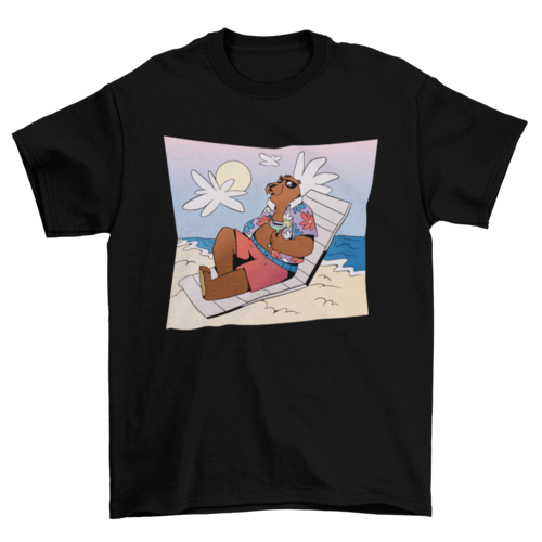 Summer Bear T-shirt | Binge T-shirt Shop