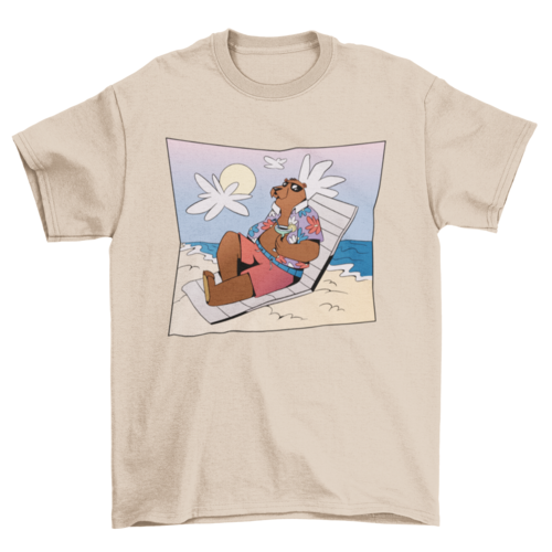 Summer Bear T-shirt | Binge T-shirt Shop