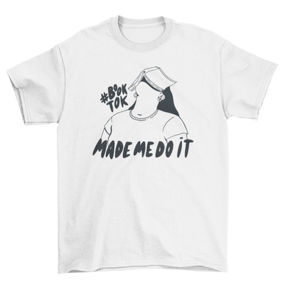 Book tok girl t-shirt design