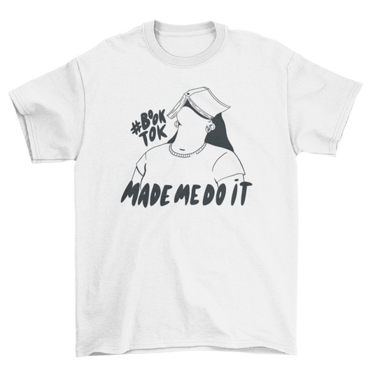 Book tok girl t-shirt design