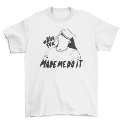 Book tok girl t-shirt design