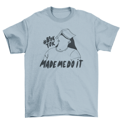Book tok girl t-shirt design