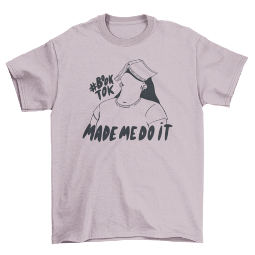 Book tok girl t-shirt design