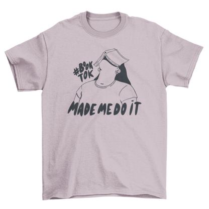 Book tok girl t-shirt design