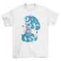 Cool Anime Girl with Umbrella and a Backpack Gift T-shirt | Binge T-shirt Shop