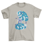 Cool Anime Girl with Umbrella and a Backpack Gift T-shirt | Binge T-shirt Shop