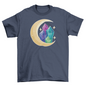 Moon and crystals magical t-shirt