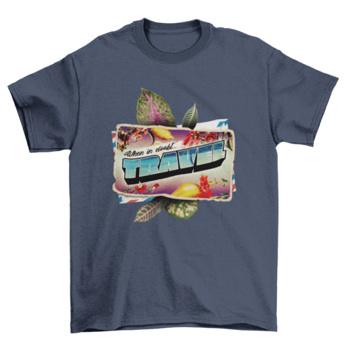 Travel Postcard T-shirt Design | Binge T-shirt Shop