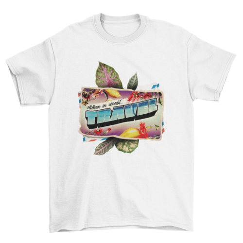 Travel Postcard T-shirt Design | Binge T-shirt Shop