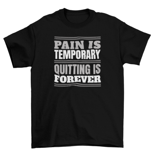 Gym Exercise Motivational Quote T-shirt | Binge T-shirt Shop