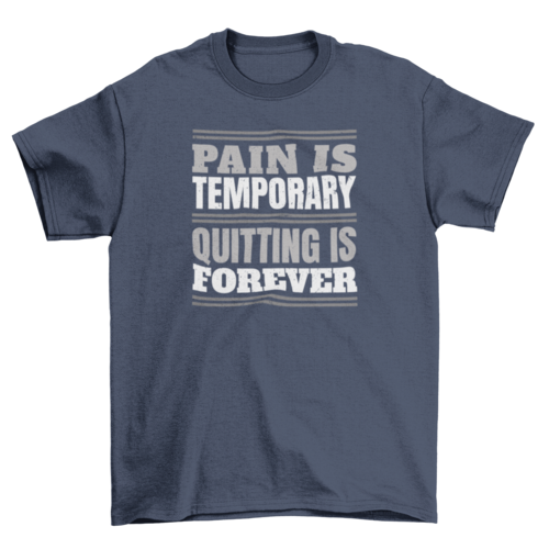 Gym Exercise Motivational Quote T-shirt | Binge T-shirt Shop