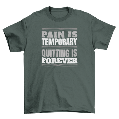 Gym Exercise Motivational Quote T-shirt | Binge T-shirt Shop