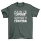 Gym Exercise Motivational Quote T-shirt | Binge T-shirt Shop