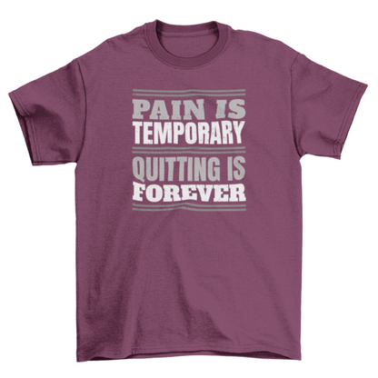 Gym Exercise Motivational Quote T-shirt | Binge T-shirt Shop