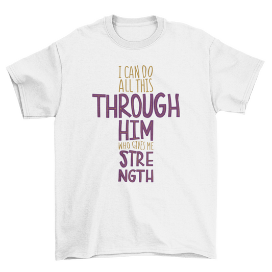 Jesus Christian Religion Quote T-shirt | Binge T-shirt Shop