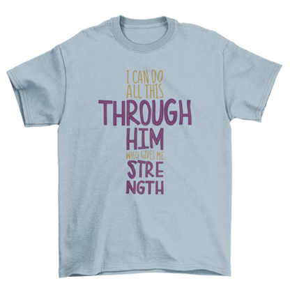 Jesus Christian Religion Quote T-shirt | Binge T-shirt Shop