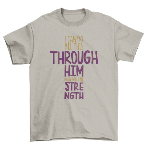 Jesus Christian Religion Quote T-shirt | Binge T-shirt Shop