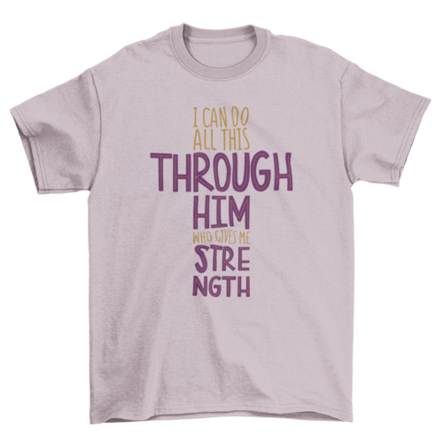 Jesus Christian Religion Quote T-shirt | Binge T-shirt Shop
