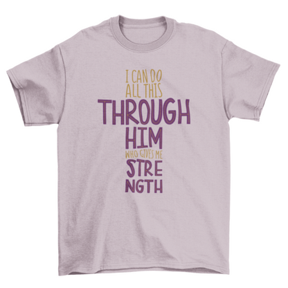Jesus Christian Religion Quote T-shirt | Binge T-shirt Shop