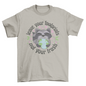 Raccoon with Planet Earth T-shirt | Binge T-shirt Shop