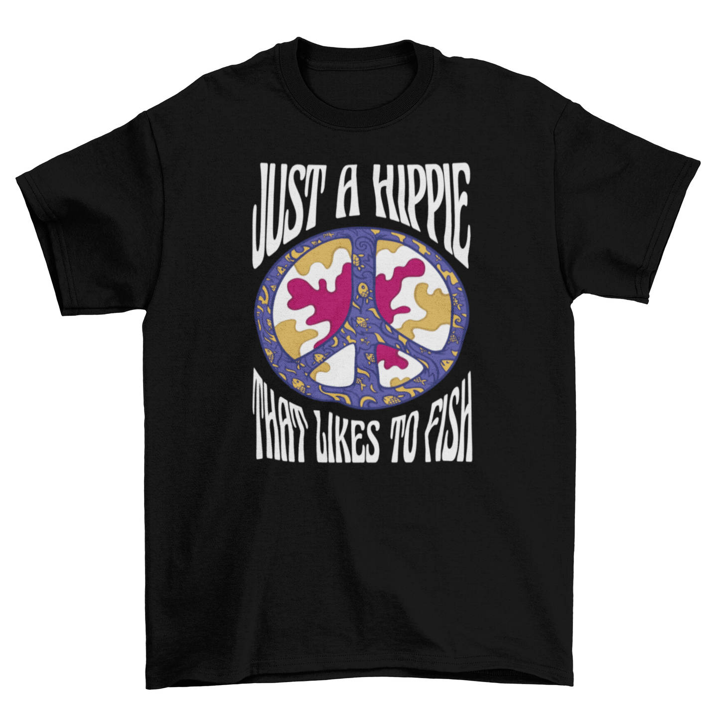Hippie Peace Symbol T-shirt | Binge T-shirt Shop