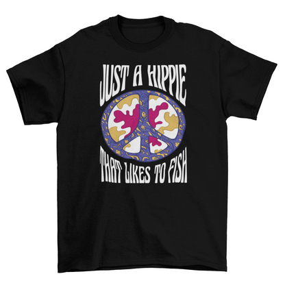 Hippie Peace Symbol T-shirt | Binge T-shirt Shop