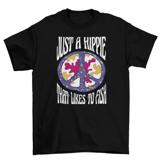 Hippie Peace Symbol T-shirt | Binge T-shirt Shop