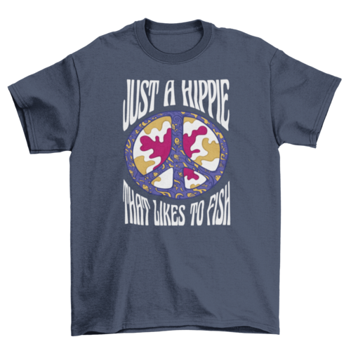 Hippie Peace Symbol T-shirt | Binge T-shirt Shop