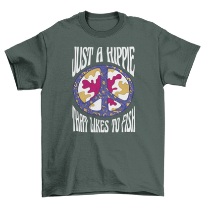 Hippie Peace Symbol T-shirt | Binge T-shirt Shop