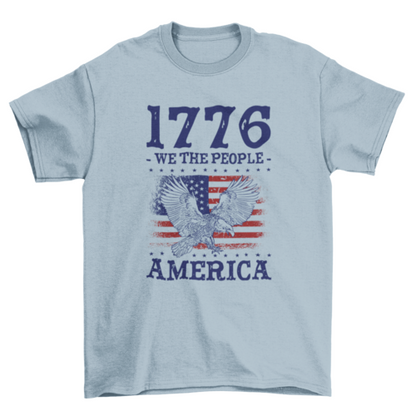 1776 America Patriotic T-shirt | Binge T-shirt Shop